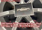 2007 SALEEN S331 SC SUPERCHARGED F150 TRUCK BROCHURE FORD MUSTANG SHELBY BOSS