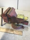 VINTAGE FULLER 3-1/2'' SWIVEL BENCH VISE WITH PIPE JAWS JAPAN