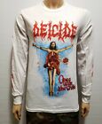 DEICIDE  once upon the cross   LONG SLEEVE   Band T -Shirt