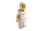 LEGO Minifigure sp006 Astronaut White Gold Logo with Air Tanks 1979-1987