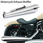 Motorcycle Mufflers Exhaust Pipes Megaphone Slip-On Exhaust System Cafe Racer (For: Triumph Thruxton)