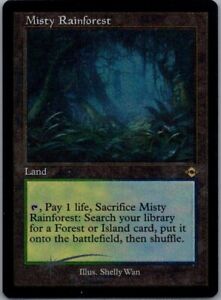 Magic the Gathering-Misty Rainforest (Retro Frame) (Foil Etched) - MH2