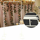 Rectangle Metal Wedding Arch Backdrop Detachable Backdrop Flower Rack Decor