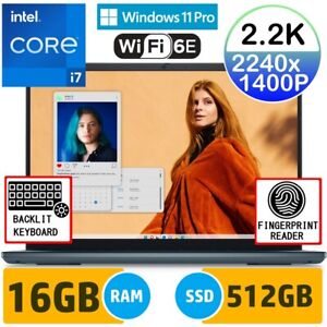 Dell Inspiron 14 Plus Intel Core i7 - 16GB RAM- 512GB SSD- 16:10- 1400P- W11 Pro