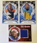 9 Card Panini Rookie Game Used Memorabilia Jersey Relic Swatch Patch Lot Rc NFL