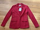 M Magaschoni Lolly Red G901104 Suit Jacket Size Small New w/ Tags MSRP $88
