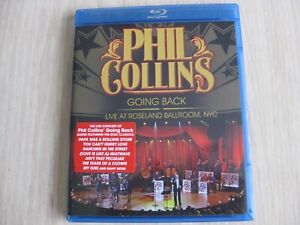 PHIL COLLINS GOING BACK LIVE AT ROSELAND BALLROOM NYC BLU RAY 1 PLAY DISC + BKLT