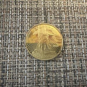 2021 1 oz  American Gold Eagle LIBERTY $50 Coin Reproduction (Novelty)