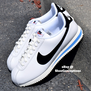 Nike Cortez '23 Shoes White Black Photo Blue DM4044-100 Men's Multi Sizes NEW