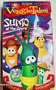 VeggieTales VHS Sumo of the Opera A Lesson in Perseverance