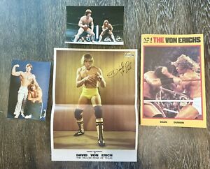 THE VON ERICH BROTHERS ZINE Issue 24 Iron Claw Poster & Photos🔥US SELLER MINT🔥