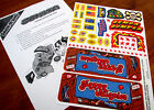 REPLACEMENT STICKERS for KENNER 1978 SSP SMASH-UP DERBY SLOPPY JALOPIES