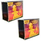 2 Pack Premium Acrylic Display Case Box Pokemon ETB Trainer Boxes UV Protected