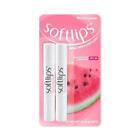 Softlips Lip Protectant Balm Sunscreen Spf 20 Watermelon Twin Pack