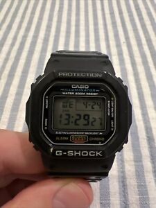 Casio DW5600E-1V Wrist Watch for Men - Used In Good Condition