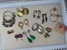 Vintage Estate Jewelry Earring Lot