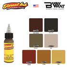 Eternal Tattoo Ink Brown Colors and Tones Individual Single Bottles 1 oz 30 ml