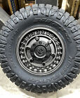 4 17 Inch Black Wheels Tires Black Rhino Armory Nitto 35