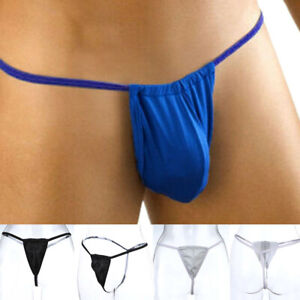 Men G-string Briefs Underwear Sexy Thongs Panties Underpants Lingerie T-Back US