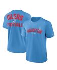 Nike Tennessee Titans Houston Oilers Rewind Blue Shirt Men’s Size: Medium  NWT