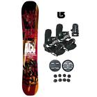 138cm ACC Poison Rocker Snowboard and Bindings S M Package Set +Burton dcal ac05