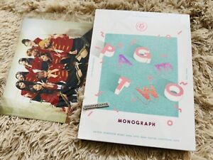 TWICE Page Two Monograph with DVD & 9 Postcards & Limited Photo SEALED