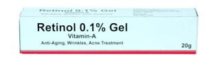 Retinol gel 0.1 vitamin-A Wrinkles, Scar Treatment, , Anti-Aging 20 gm