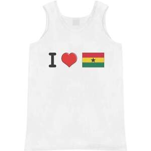 'I Love Ghana' Adult Vest / Tank Top (AV032984)