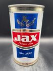 Jax Empty Pull Tab Beer Can. Jackson Brewing, New Orleans, Louisiana