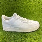 Nike Air Force 1 '07 Low Mens Size 11 White Athletic Shoes Sneakers CW2288-111