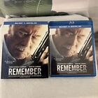 Remember (Blu-ray, 2015) A24 Slipcover Christopher Plummer, Martin Landau