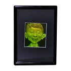 3D Madd Magazine Alfred E Newman Hologram Picture FRAMED, Photopolymer Type Film