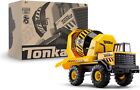 Tonka 6098 Steel Classics Mighty Cement Mixer, Kids Construction Toys for Boys a