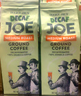 2 Packs Trader Joe's DECAF Joe Ground Coffee Meium Roast 14 oz Each Pack