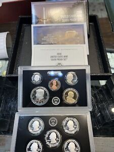 JUST REDUCED!! COMPLETE 2020-S SILVER PROOF SET WITH W NICKEL