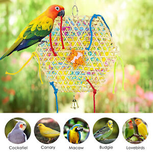 New ListingBirds Parrot Tearing Chew Toy Cage Hanging Toys For Small Medium Birds 1-3PCS