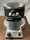 WARING PROFESSIONAL DOUBLE WAFFLE MAKER WMK600 (Tested & Working)