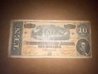 The Confederate States of America 10 Dollars Feb 17, 1864 (Serial #40674)
