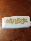 Vtg Pyrex Spring Blossom Green Stick Butter Dish Lid Only - Excellent Cond.