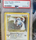 PSA 5 Lugia Holo - Neo Genesis - #9/111 - Pokemon Card TCG 