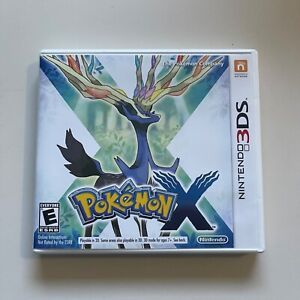 Pokemon X (Nintendo 3DS, 2013) Video Game Tested