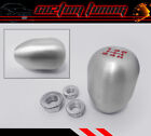 FOR HONDA HEAVY WEIGHTED JDM 5-SPEED MANUAL TRANSMISSION SHIFT KNOB SILVER (For: Honda Prelude)