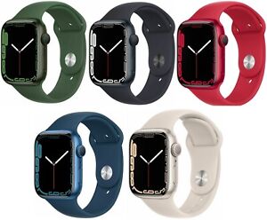 Apple Watch Series 7 41mm GPS + WiFi + Bluetooth Aluminum Case - Good Condition