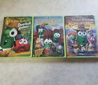 Lot Of 3 Veggie Tales DVD Sheerluck Holmes Lord Of The Beans Minnesota Cuke