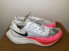 Nike ZoomX Vaporfly Next% 2 Mens Size 12.5 Running Shoes DJ5457-100 White Pink