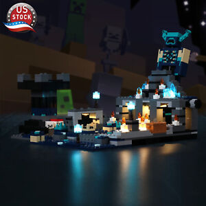 LocoLee LED Light Kit for Lego 21246 Minecraft The Deep Dark Battle Lighting Set