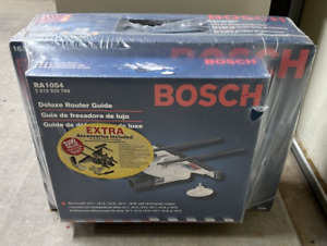 New ListingBOSCH 1617EVSPK Router Tool Combo Kit With RA1054 Deluxe Router Guide New