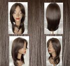 New ListingNew! Synthetic Wig Coffee Brown Skin Part 21” Long Large/Average NWOT Bangs 7-14