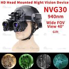 NVG30 Helmet Night Vision Goggles 940nm Infrared Binocular Digital Night Vision