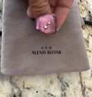 100% Authentic Alexis Bittar Framboise lucite & Crystal Organic Block Ring (7)